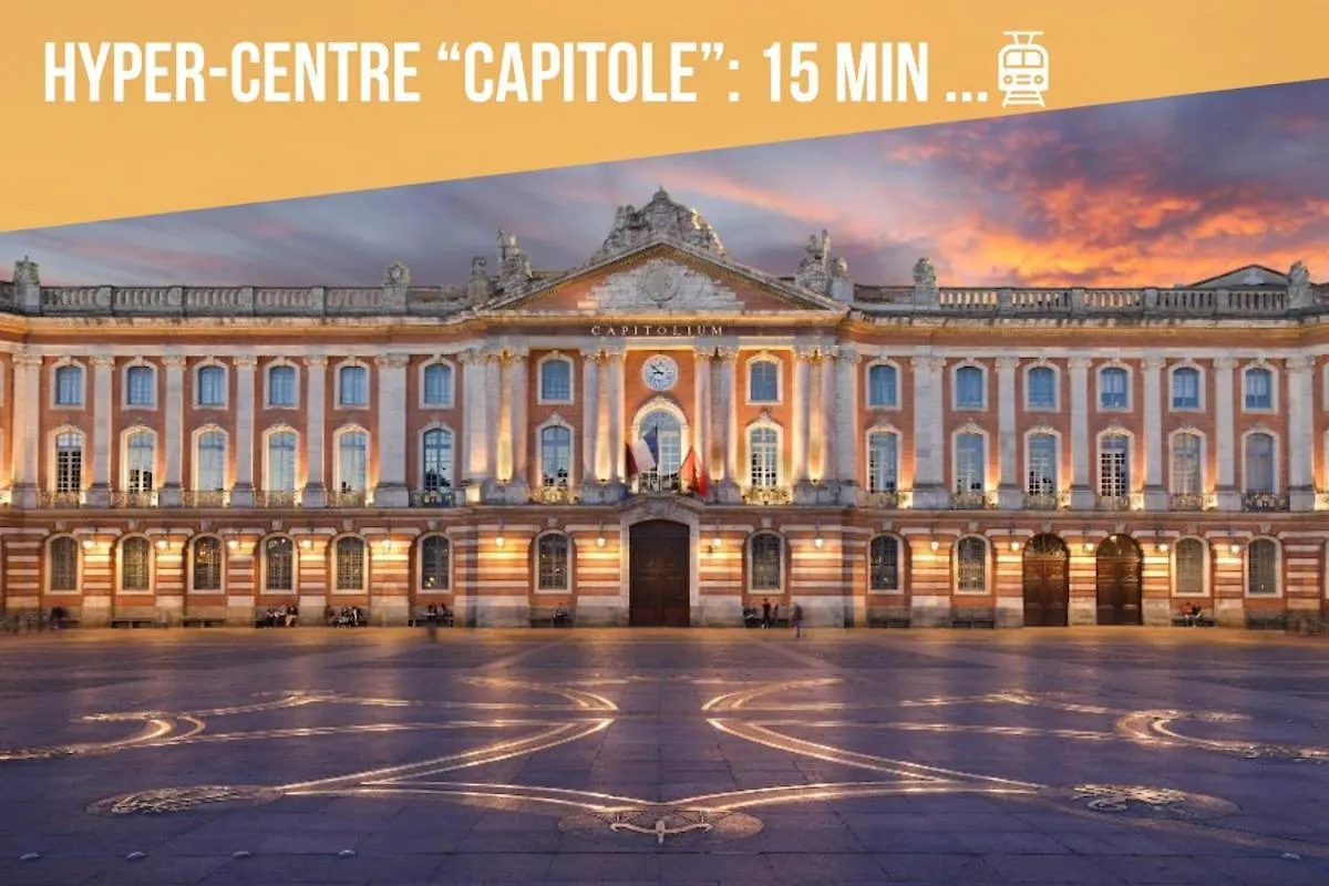 아파트 Studio Tolosan - Cosy Tram & Bord De Garonne 프랑스
